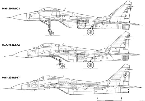 Mikoyan Gurevich Mig 29 13 Free Plans And