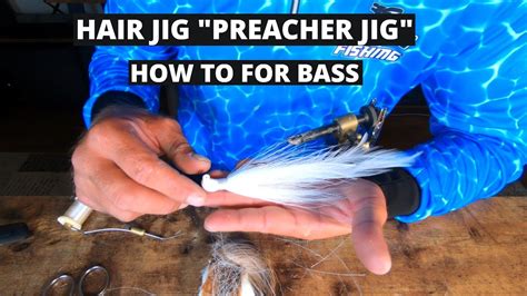 Hair Jig Preacher Jig Bucktail Jig For Bass How To Tie A Hair Jig