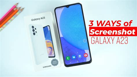 SAMSUNG GALAXY A23 3 WAYS TO TAKE SCREENSHOTS YouTube