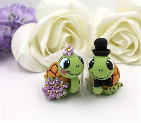 Unique Wedding Cake Topper Sea Turtle Cake Topper Etsy