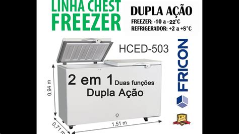 Como Fazer A Regulagem Da Temperatura Do Freezer FRICON Horizontal