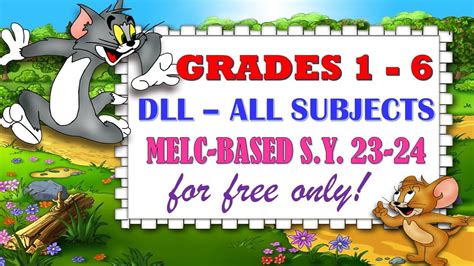 Free Dll Nd Quarter All Grade Levels All Subjects Melc Based S Y