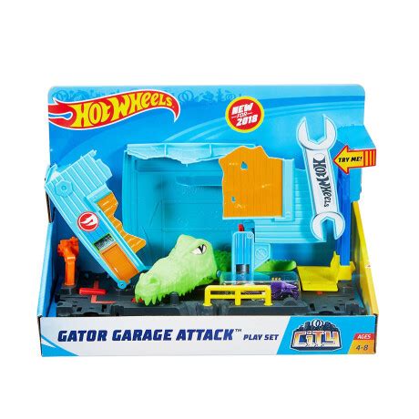 Hot Wheels Ataque De Cocodrilo En La Ciudad Que Regalo