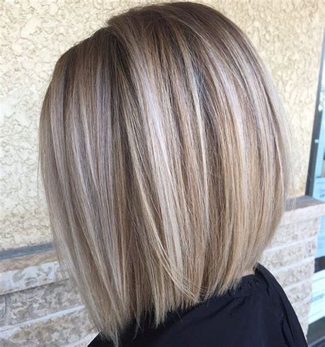 Blunt Blonde Balayage Bob Blonde Balayage Bob Bronde Hair Bronde Bob Short Balayage Balayage