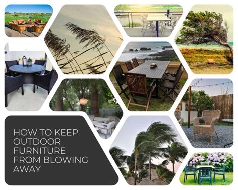 How To Keep Outdoor Furniture From Blowing Away 10 TIPS