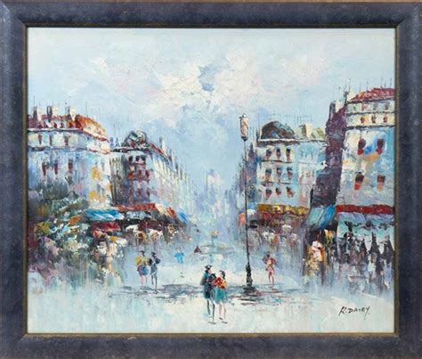 Cosmopolitan Street Scene By Randall Davey On Artnet
