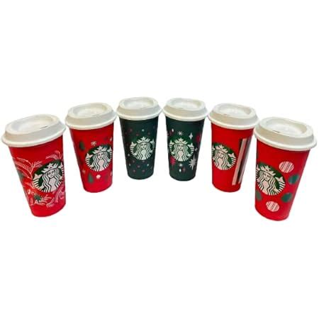 Amazon Starbucks Spring Color Changing Reusable Hot Cups Set Oz Each Health