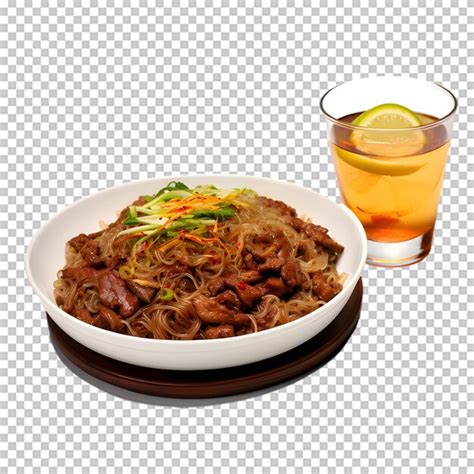 Premium Psd Noodle Bowl Isolated On Transparent Background