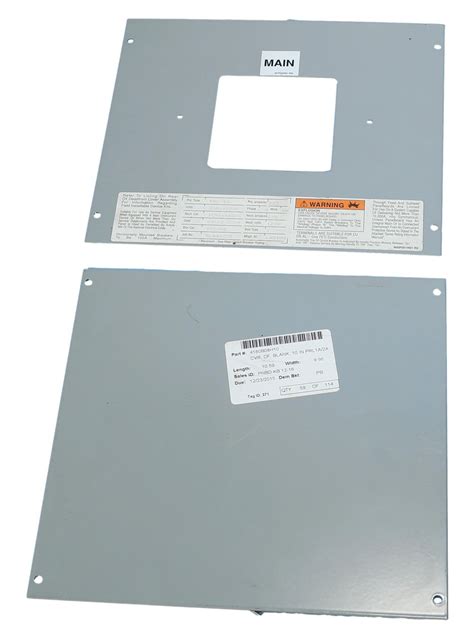 dead front electrical panel covers bryant dead front cover  max