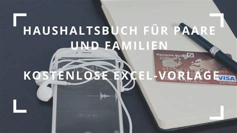 Haushaltsbuch F R Paare Und Familien Kostenlose Excel Vorlage