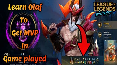 Olaf Vs Jax Full Match Wild Rift Game Played Top Olaf Baron Lane Rank