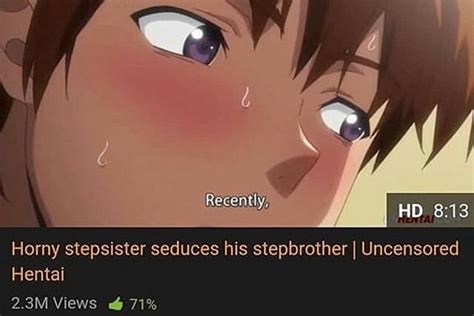 Horny Stepsister Seduces His Stepbrother I Uncensored Hentai Ifunny