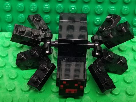 Lego® Minecraft Spider Lego® Minifigure Lego® Minifig Etsy