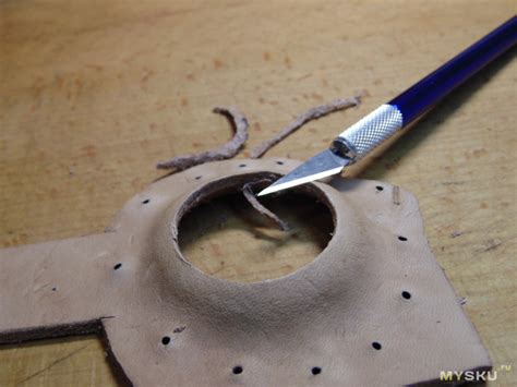 Кожа растительного дубления 2,5 мм толщиной (делаем ремешок-футляр для ...