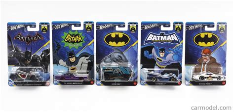 Mattel Hot Wheels Hdg K Escala Batman Set Assortment Batman Cars Pieces Various