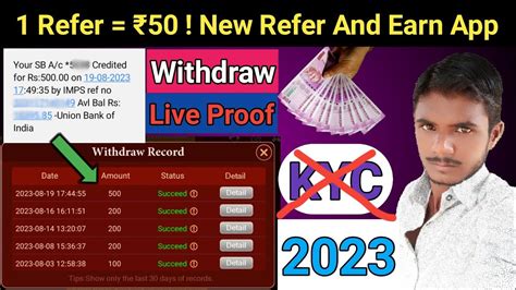 1 Refer 50 New Refer And Earn Game Refer And Earn Apps Without