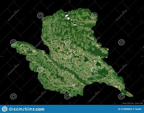 Pomurska Slovenia Black Solid Sentinel 2 Satellite Stock