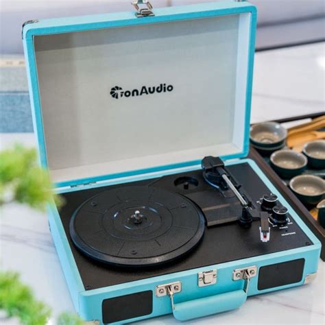 Проигрыватель виниловых пластинок, чемоданчик Bluetooth винтажный ...