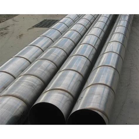 Mild Steel Spiral Welded Pipes Size Diameter Round At Rs