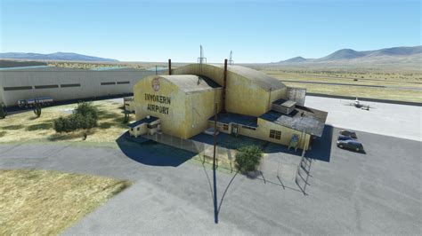 Gravricks Hangar/Kodiak Hangar (KIYK) - Inyokern, CA Scenery for MSFS