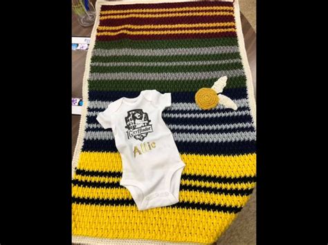 Pin By Heidi Becker On Knitting In 2024 Harry Potter Baby Blanket