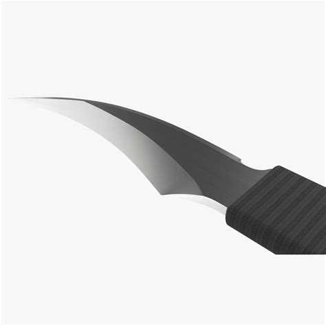 Double Bladed Throwing Knife 3d Model Download Bladed Weapon On