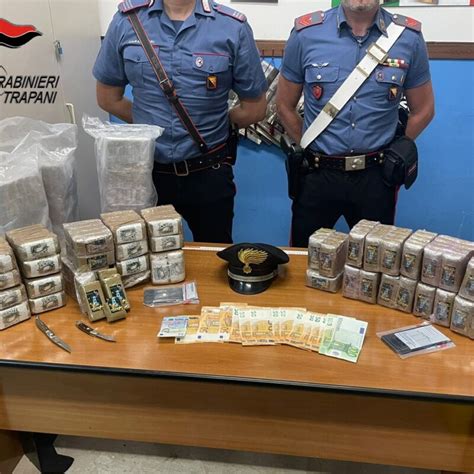 Sequestrati Trenta Chili Di Hashish Due Arresti A Trapani Giornale