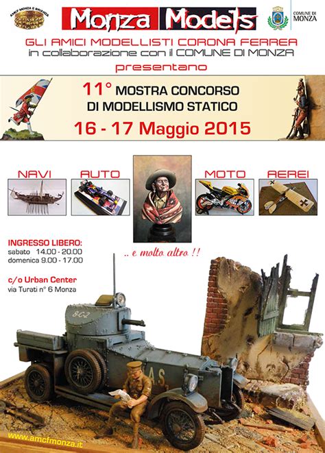 Mostra Concorso Monza Models Maggio Modellismo Statico Il