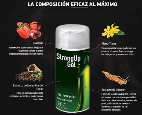 ᐉ StrongUp Gel en farmacia - [50% de descuento] Precio - Reales medicas ...