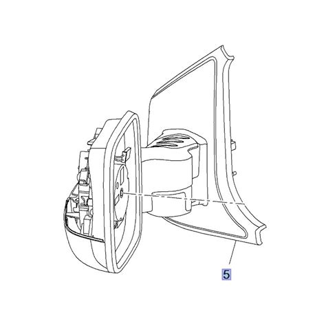 Korpus Lusterka Lewego Vivaro B Sklep Porady Opel H Do