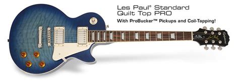 Ltd Edition Les Paul Standard Quilt Top Pro Les Paul Epiphone Les