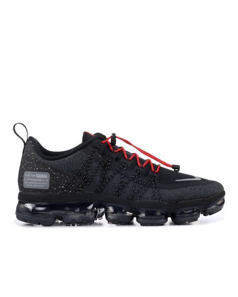 Nike Synthetic Air Vapormax Run Utility In Black Grey Black For Men Save 85 Lyst