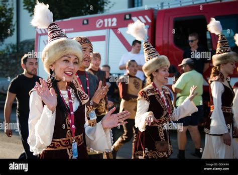 Kazakhstan traditional festivals hi-res stock photography and images