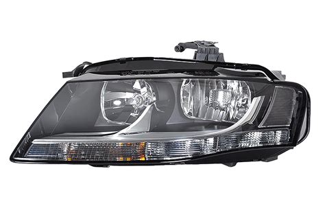 Фара левая с регулирующим мотором внутри черная для Ауди А4 Б8 - Audi ...