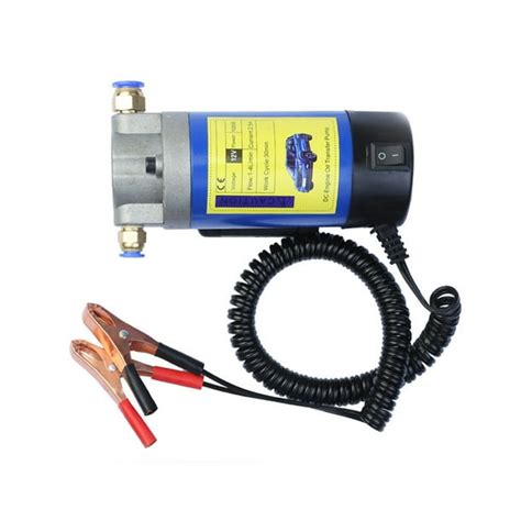 Carevas 12v 100w Portable Electric Oil Transfer Extractor Fluid Suction Pump Siphon Tool For Car