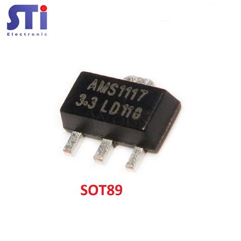 Ams1117 33v Sot 89 Sti Electronic