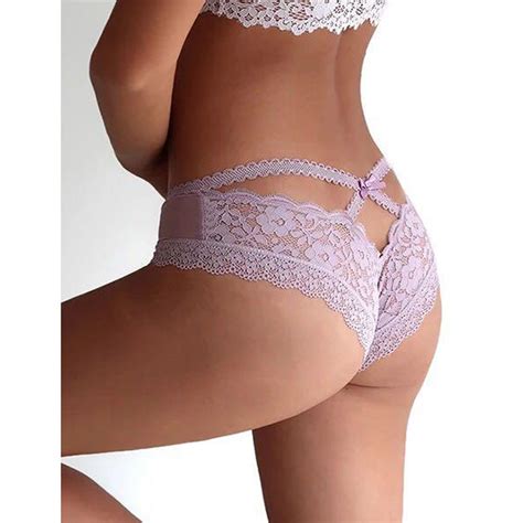 Hollow Out Breathable Soft Female Sexy Hot Women Panties Transparent Underwear And Seamless