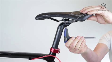 Adjust Saddle Position On A Bike Youtube