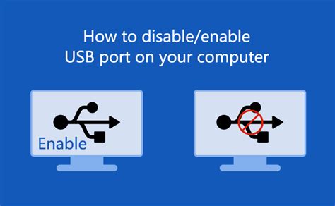 How To Disable Enable Usb Port On Your Computer