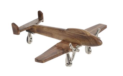 Модель самолет "mervin" (To4rooms) коричневый дерево 28x8x25 см. 97415 ...