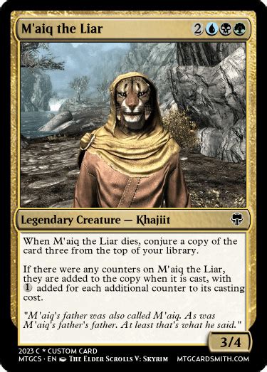 Maiq The Liar Rcustommagic