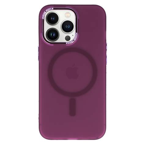 Magnetic Frosted Case For Iphone 11 Pro Max Purple Toptel Akcesoria Gsm