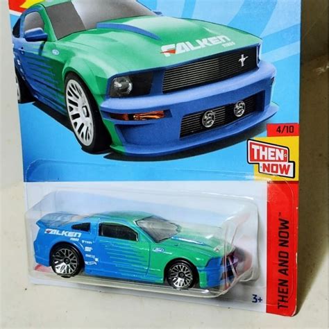 Hot Wheels Ford Mustang Falken Then And Now Shopee Brasil