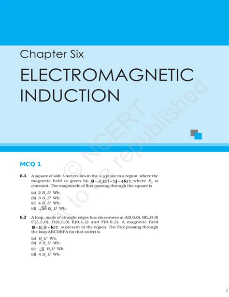 Unit Electromagnetic Induction