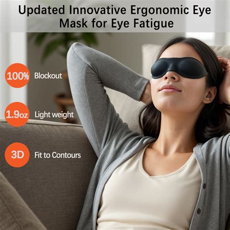 Moisture Chamber Glasses for Dry Eyes – Vowleike Soft Silicone Sleep