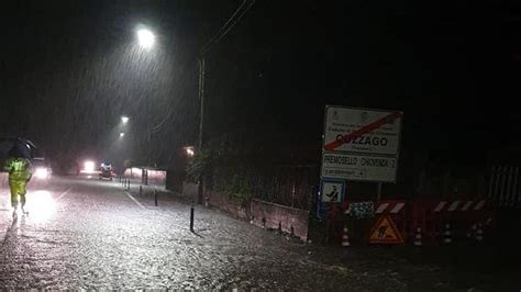 Maltempo Allagamenti A Migiandone E Piante Cadute Sulla Provincuiale