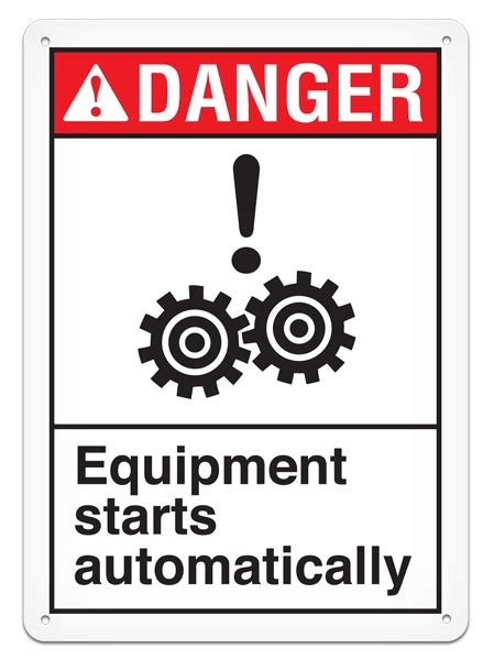 Incom Ansi Danger Safety Signs