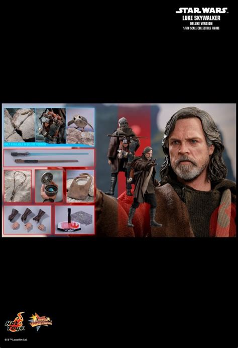 Luke Skywalker Aus Dem Star Wars Film The Last Jedi Von Hot Toys Mark Hamill Mms