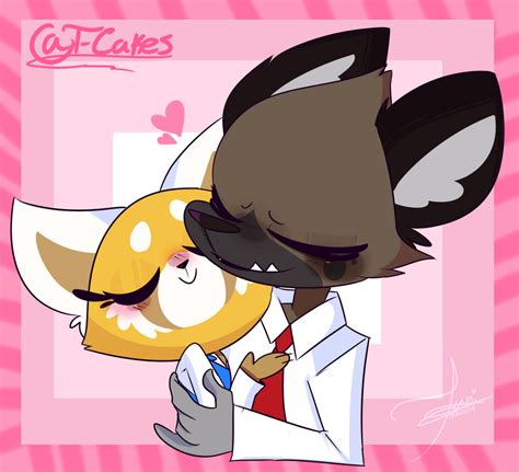 Aggretsuko Fanart Retsuko X Haida By T Whiskers On Deviantart