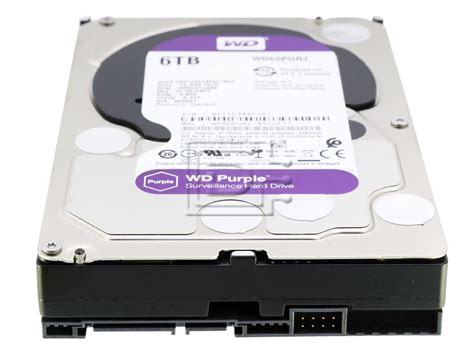 Western Digital Purple WD60PURZ 6TB 3.5" IntelliPower SATA Surveillance ...